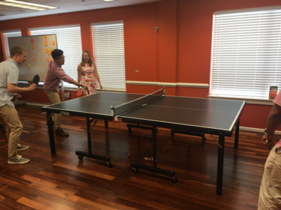 software engineering intern - ping pong showdown